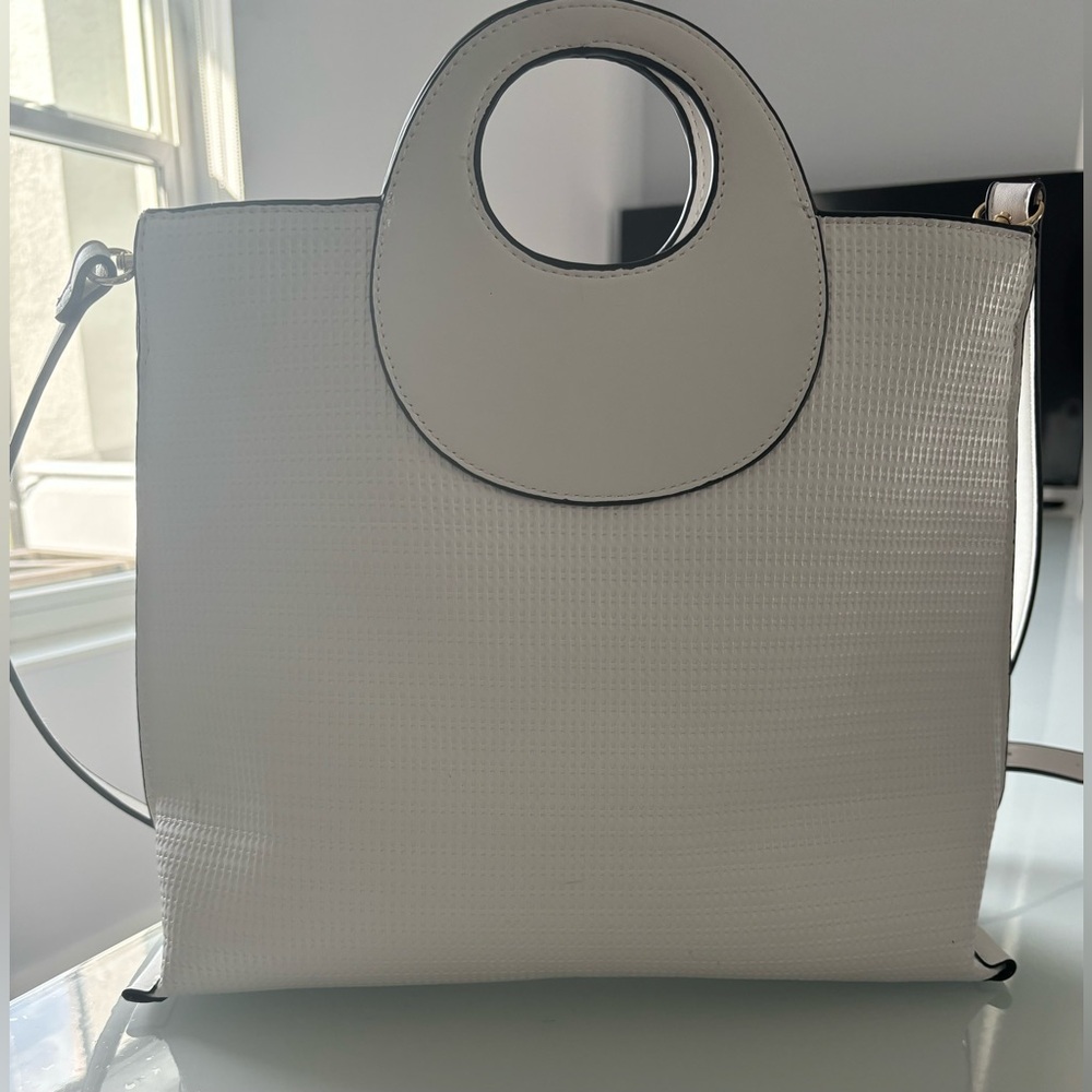 MODA LUXE SIENNA Classic WHITE Purse Handbag Shoulder